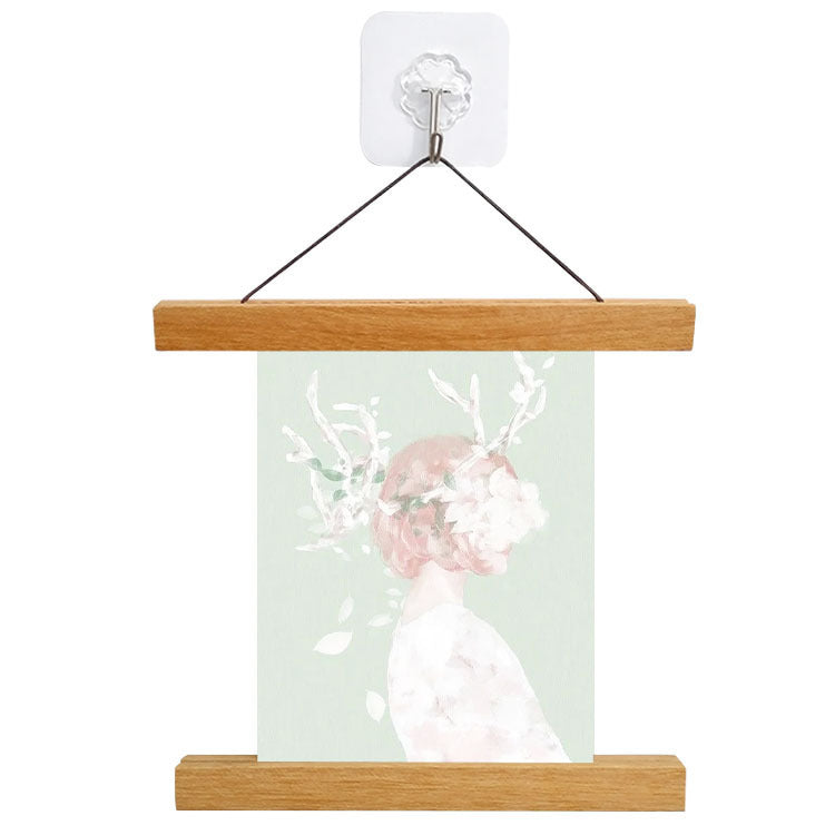 HKM-368083 Nordic Style Magnetic Hanging Shaft for Decorative Photos and Art Prints