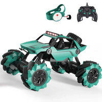 HKM-368147 All Terrain Dual Remote Control Stunt Climbing Car with Lights and Music for Kids