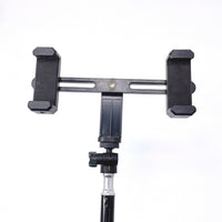 HKM-368211 Adjustable Mobile Phone Tripod 1.1m to 2.1m with Portable Design for Photography and Videography