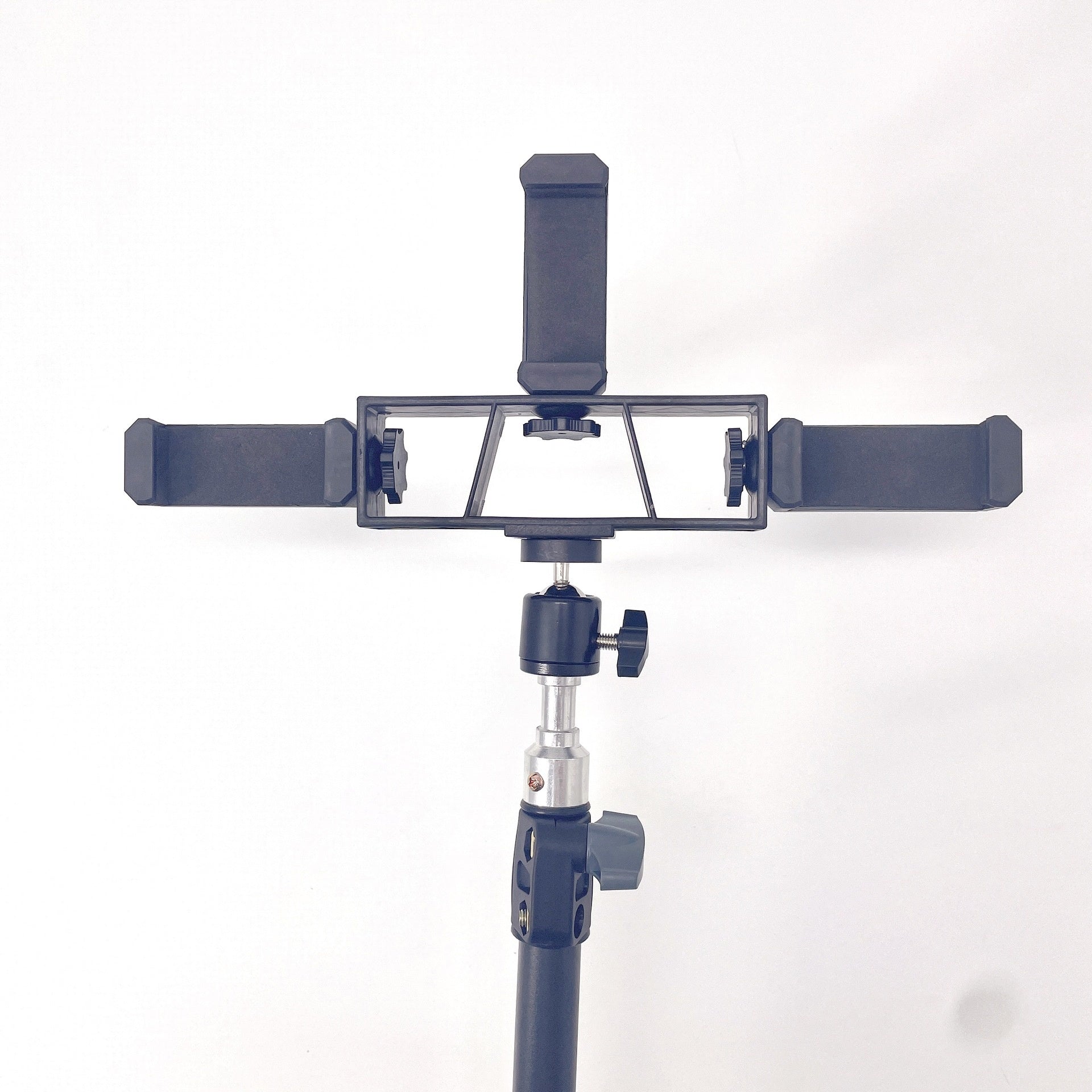 HKM-368211 Adjustable Mobile Phone Tripod 1.1m to 2.1m with Portable Design for Photography and Videography