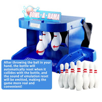 HKM-368403 Electronic Scoring Bowling Toy Set with Autorollback Function for Kids Ages 5+