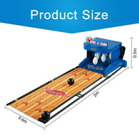 HKM-368403 Electronic Scoring Bowling Toy Set with Autorollback Function for Kids Ages 5+