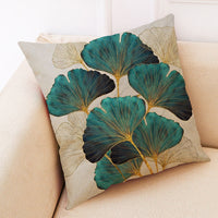 HKM-368595 Art Deco Painting Cotton Linen Pillowcase for Car and Office Use, 45x45 cm