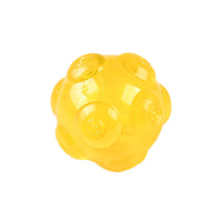 HKM-368595 Durable Molar Bite Resistant Elastic Toy Ball for Golden Retrievers - Yellow & Blue