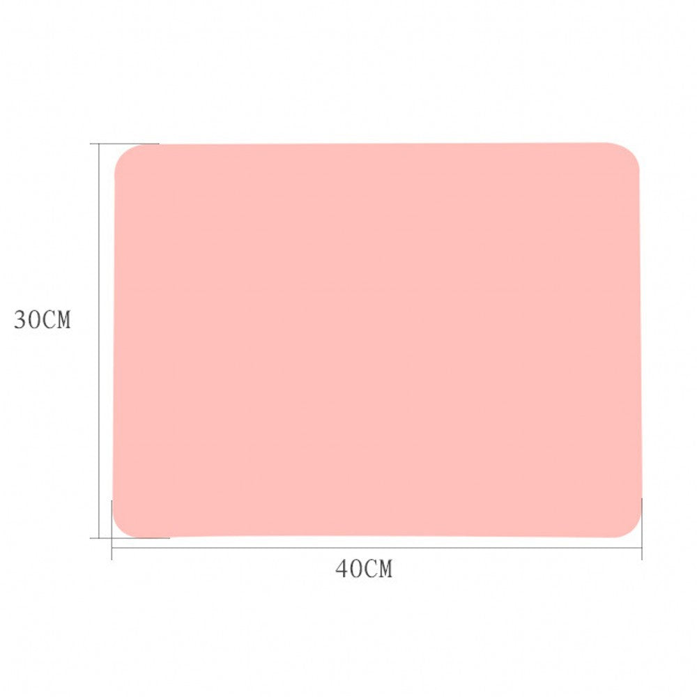 HKM-368659 Silicone Rectangular Pet Bowl Mat for Easy Cleaning and Floor Protection