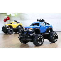 HKM-368723 Mini Remote Control Car Toy for Kids - Cartoon Design, 4 Channel Operation, 50m Range, Perfect Gift for Ages 5+