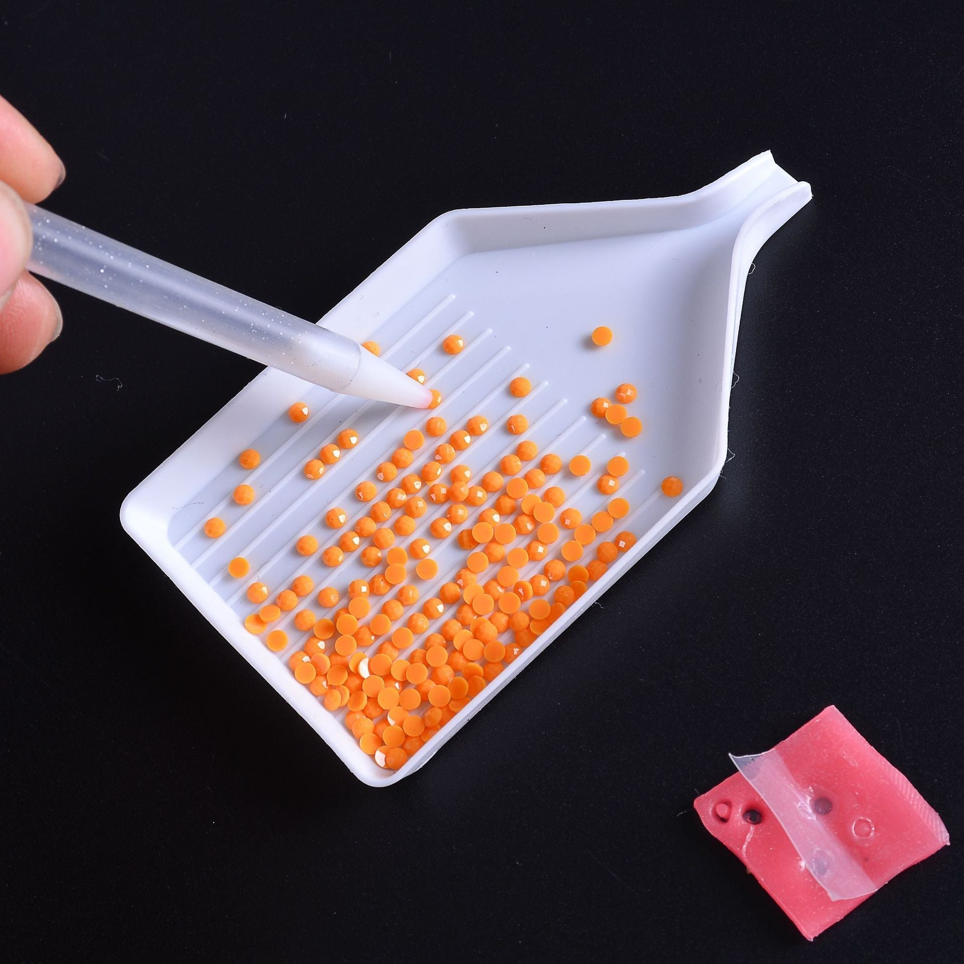 KTX-368979 Point Drill Plate Set for Diamond Painting, Plastic Tool Kit for Crafting (10 Pieces)