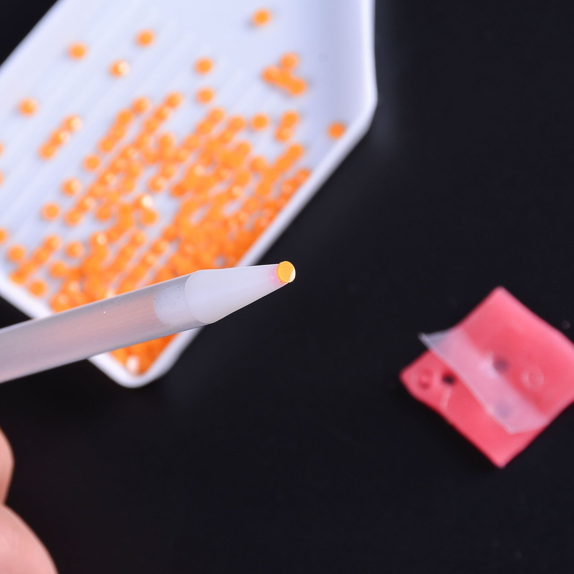 KTX-368979 Point Drill Plate Set for Diamond Painting, Plastic Tool Kit for Crafting (10 Pieces)