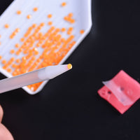 HKM-368979 Point Drill Plate Set for Diamond Painting, Plastic Tool Kit for Crafting (10 Pieces)