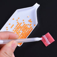 HKM-368979 Point Drill Plate Set for Diamond Painting, Plastic Tool Kit for Crafting (10 Pieces)