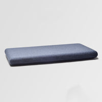 HKM-369107 Low Profile Memory Foam Pillow with Breathable Cotton Cover - Soft Support for Cervical Spine