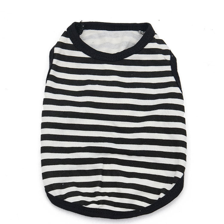 HKM-369171 Sleeveless Casual Summer Dog Vest - I Love My Mom & Dad - Polyester - Sizes XS to L