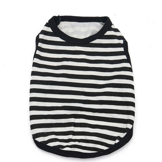 HKM-369171 Sleeveless Casual Summer Dog Vest - I Love My Mom & Dad - Polyester - Sizes XS to L