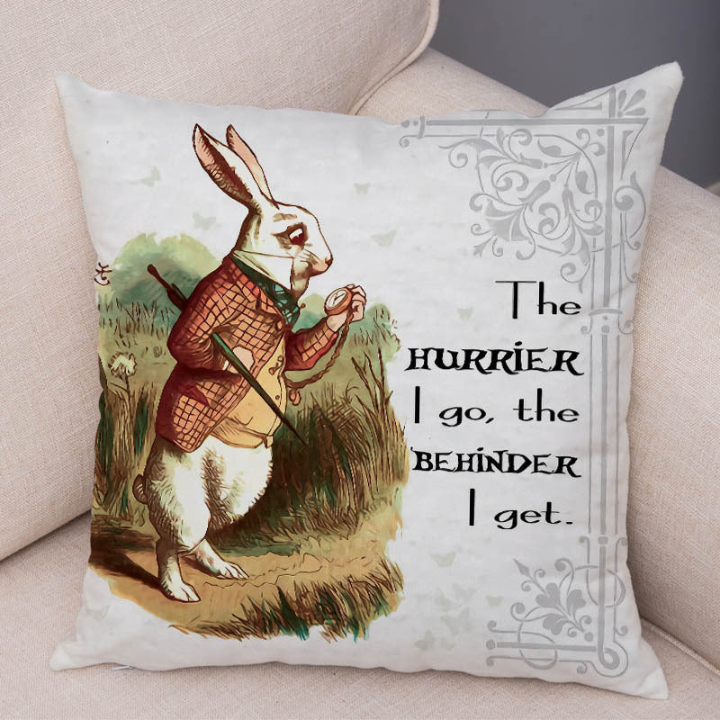 HKM-369363 Cartoon Animal Geometric Pillow Cushion Cover for Home Décor - 45x45cm