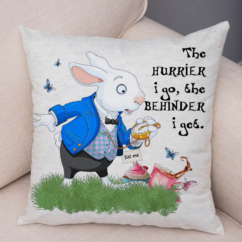 HKM-369363 Cartoon Animal Geometric Pillow Cushion Cover for Home Décor - 45x45cm