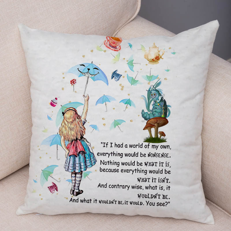 HKM-369363 Cartoon Animal Geometric Pillow Cushion Cover for Home Décor - 45x45cm