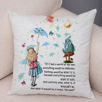 HKM-369363 Cartoon Animal Geometric Pillow Cushion Cover for Home Décor - 45x45cm