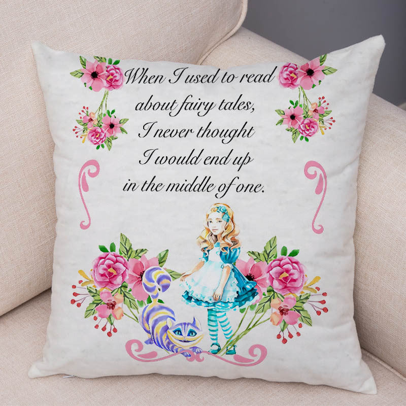 HKM-369363 Cartoon Animal Geometric Pillow Cushion Cover for Home Décor - 45x45cm