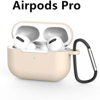 HKM-369363 Silicone Earphone Sleeve with Hanging Buckle for AirPods Pro