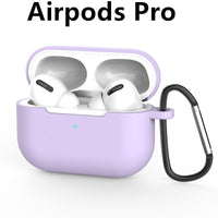 HKM-369363 Silicone Earphone Sleeve with Hanging Buckle for AirPods Pro