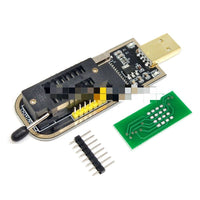 HKM-369491 CH341A USB Programmer Motherboard with LCD Display and Needles - Gold