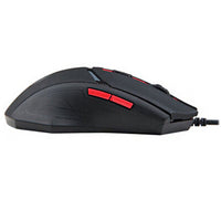HKM-369811 Ergonomic Wired Gaming Mouse with 2000dpi Optical Sensor and 5 Keys, Compatible with Desktop Computers