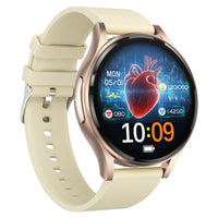 HKM-369811 Scientific Sleep Smart Watch with AMOLED Display – Heart Rate, Blood Pressure, Sleep Monitoring, Bluetooth Call Functionality