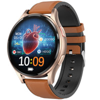 HKM-369811 Scientific Sleep Smart Watch with AMOLED Display – Heart Rate, Blood Pressure, Sleep Monitoring, Bluetooth Call Functionality
