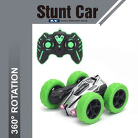 HKM-369875 RC Double-Sided Rotating Stunt Car for Kids - Indoor and Outdoor Use