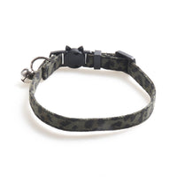 HKM-370003 New Leopard Pattern Pet Collar Cat Collar With Bell Cat Collar Factory Direct Sales