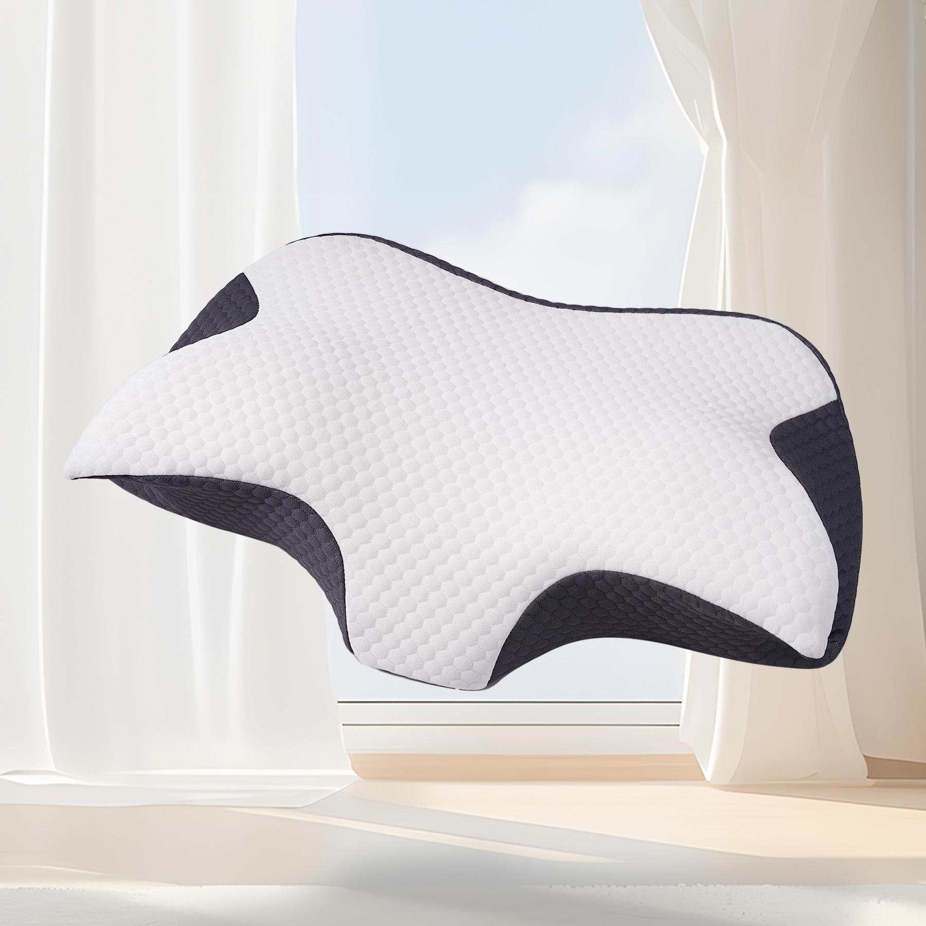 HKM-370131 Airplane-Shaped Neck Pillow for Travel and Office Comfort and Support
