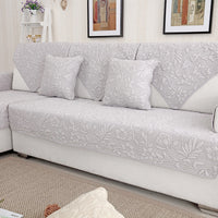 HKM-370515 Cotton Non-slip Sofa Cushion Cover for All Seasons in Various Sizes and Pastoral Designs