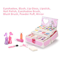 HKM-370707 Custom Portable Makeup Toy Cosmetics Set for Girls Ages 2-4