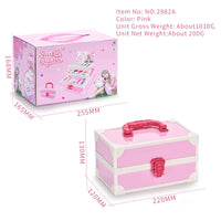 HKM-370707 Custom Portable Makeup Toy Cosmetics Set for Girls Ages 2-4