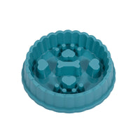 HKM-370963 Anti-Choking Slow Feeder Bowl for Dogs and Cats - 27x5.5cm, PP Material
