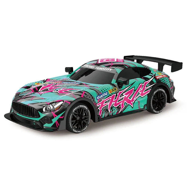 HKM-371027 1/18 Scale Remote Control Off-Road Car for Kids - 2.4GHz 4CH Ready-to-Go Electric Vehicle