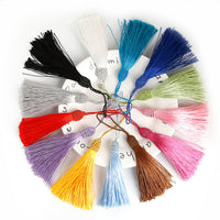 HKM-371283 Screw Ball Tassel Material Kit - 10 Color Variety with 10 Pieces Each