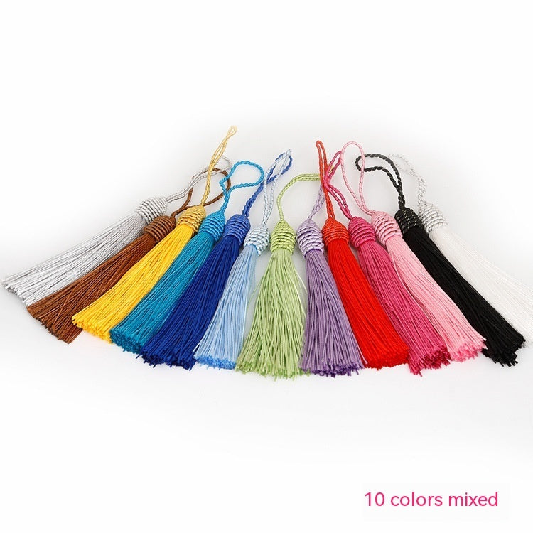 HKM-371283 Screw Ball Tassel Material Kit - 10 Color Variety with 10 Pieces Each