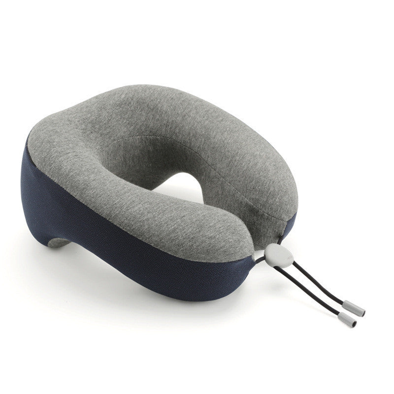 HKM-371411 Memory Foam U-Shaped Pillow with Cotton Fabric Cover - 255x255x130mm
