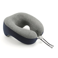 HKM-371411 Memory Foam U-Shaped Pillow with Cotton Fabric Cover - 255x255x130mm