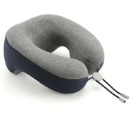 HKM-371411 Memory Foam U-Shaped Pillow with Cotton Fabric Cover - 255x255x130mm