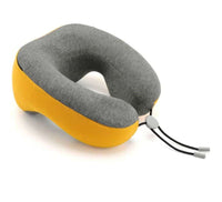 HKM-371411 Memory Foam U-Shaped Pillow with Cotton Fabric Cover - 255x255x130mm