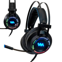 HKM-371667 7.1 Channel Gaming Headset with Noise Cancelling, Flexible Microphone and Comfortable Design