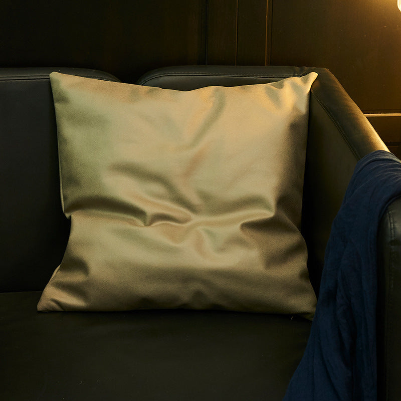 HKM-371667 Modern Soft Faux Leather Sequin Cushion Cover in Various Colors, 45x45cm
