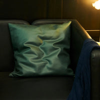 HKM-371667 Modern Soft Faux Leather Sequin Cushion Cover in Various Colors, 45x45cm