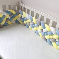 HKM-371731 Hand-woven Long Knotted Pillow in Solid Color Six-Strand Design, Soft Spandex Fabric with Polyester Filling