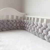 HKM-371731 Hand-woven Long Knotted Pillow in Solid Color Six-Strand Design, Soft Spandex Fabric with Polyester Filling