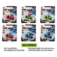 HKM-371859 Inertial Alloy Die-Cast Off-Road Climb Truck Toy with Big Wheels for Ages 3 and Up