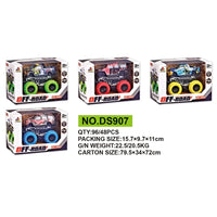 HKM-371859 Inertial Alloy Die-Cast Off-Road Climb Truck Toy with Big Wheels for Ages 3 and Up