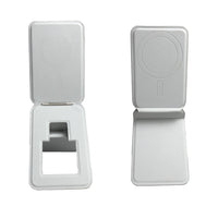 HKM-371859 Three-Fold Magnetic Leather Card Holder with Bracket for iPhone Models